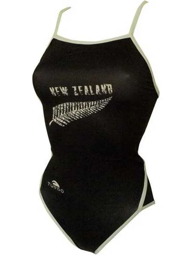 Turbo New Zealand Zwemkleding Zwart M Vrouw Black