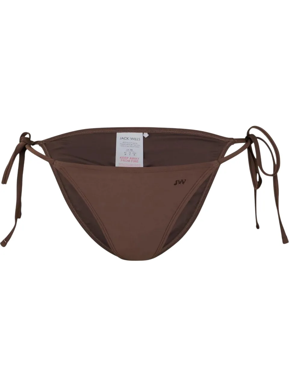 Jack Wills Dames/dames Zijwaartse Bikinibroekjes (Bruin), foto 2