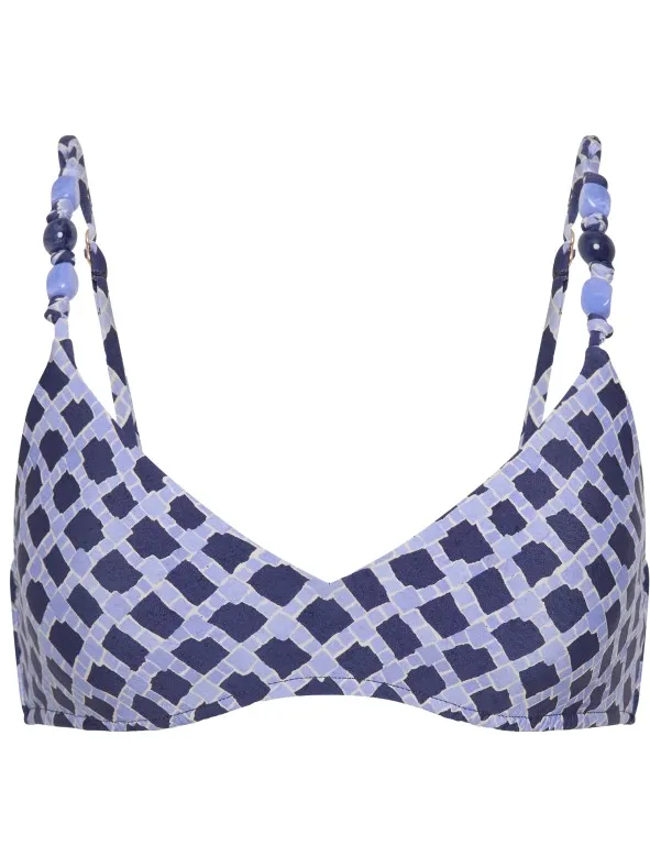 Seafolly Marseille Bralette - Bikinitop, purper