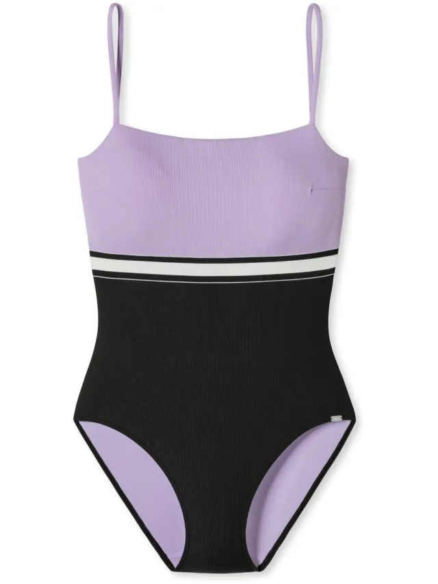 Schiesser Badpak - Dames - Badpakken lila