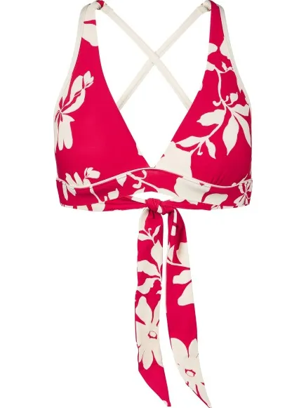 Seafolly Mayflower Multi Fit Longline Tri - Bikinitop, roze