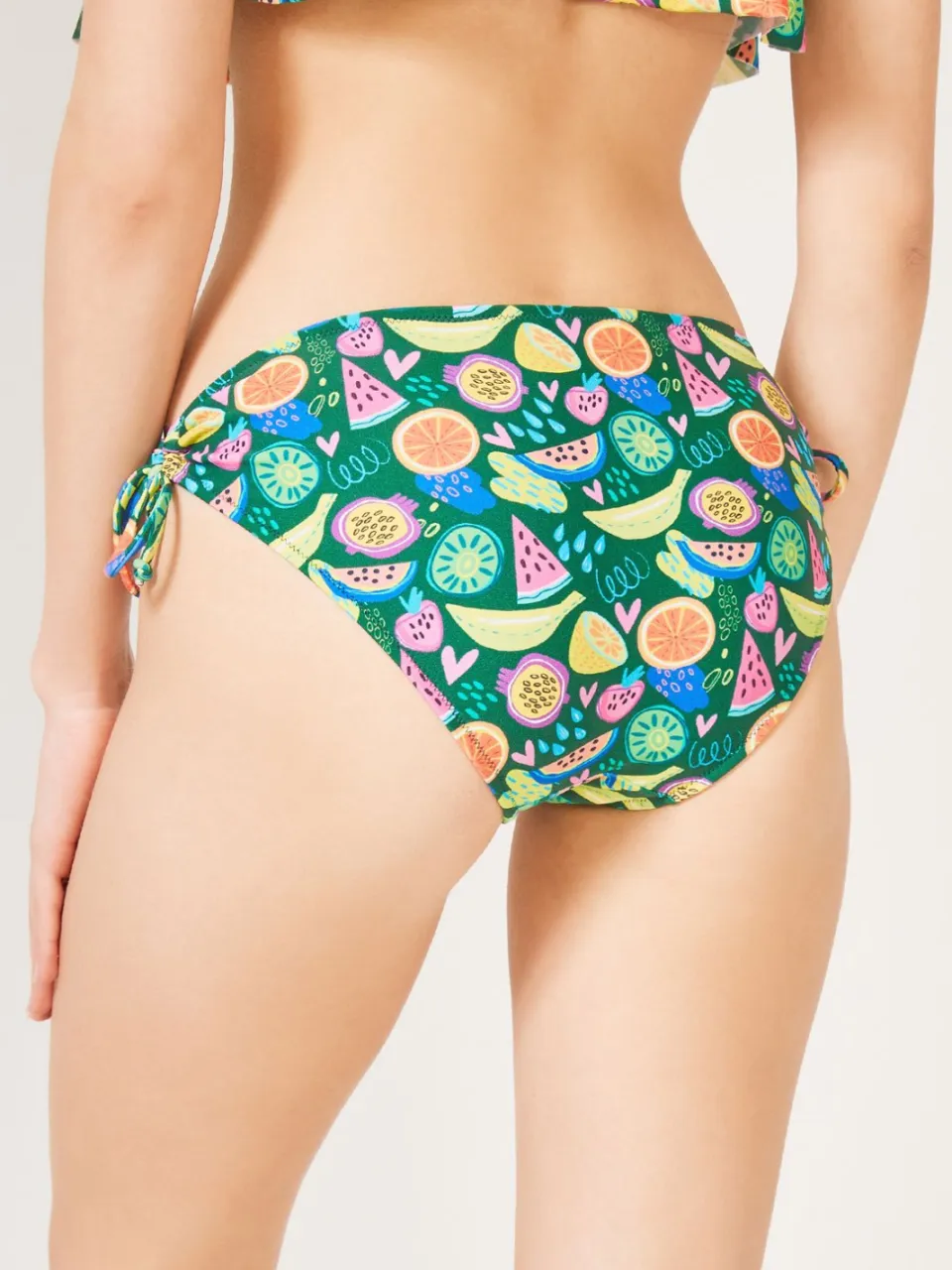 Penti Fruit Print Touwsluiting Bikini Slip veelkleurig, foto 2
