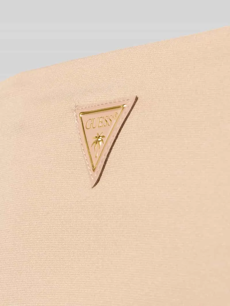 Guess Bikinibroekje met vetersluiting aan de zijkant model 'ZOE' beige, foto 3
