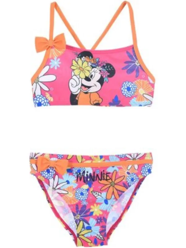 Disney Minnie Mouse Bikini - Flowers - Roze - Tot 3 jaar