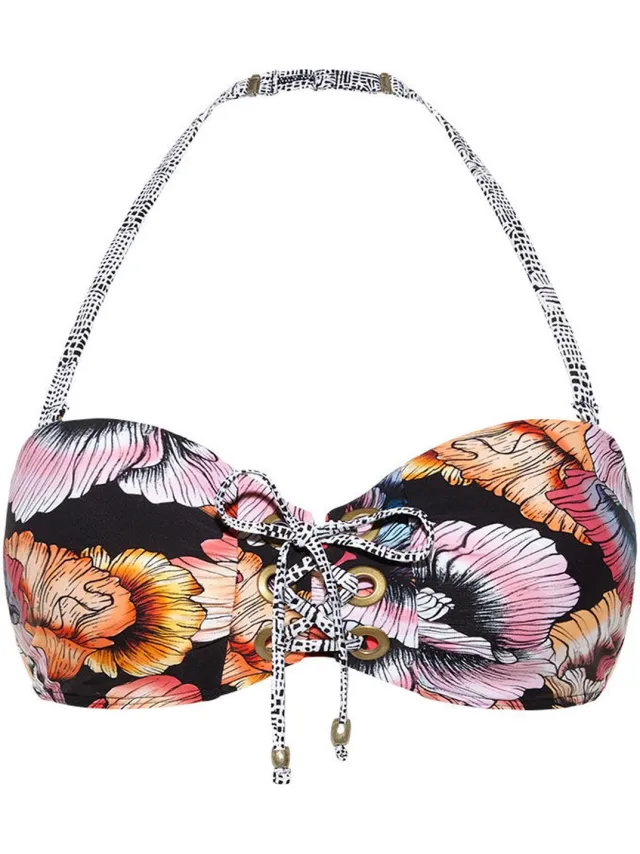 Beachlife Bikinitopje - California Poppies Multicolor