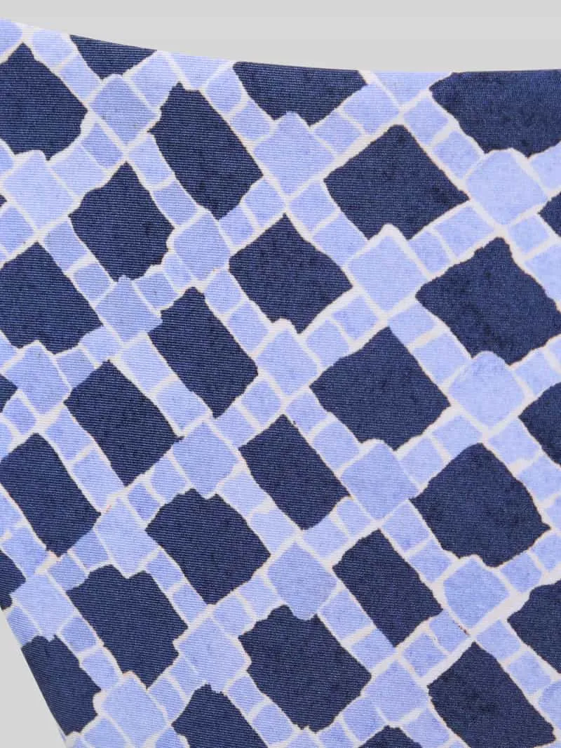 Seafolly Bikinibroekje met vetersluiting aan de zijkant model 'MARSEILLE' blauw, foto 3