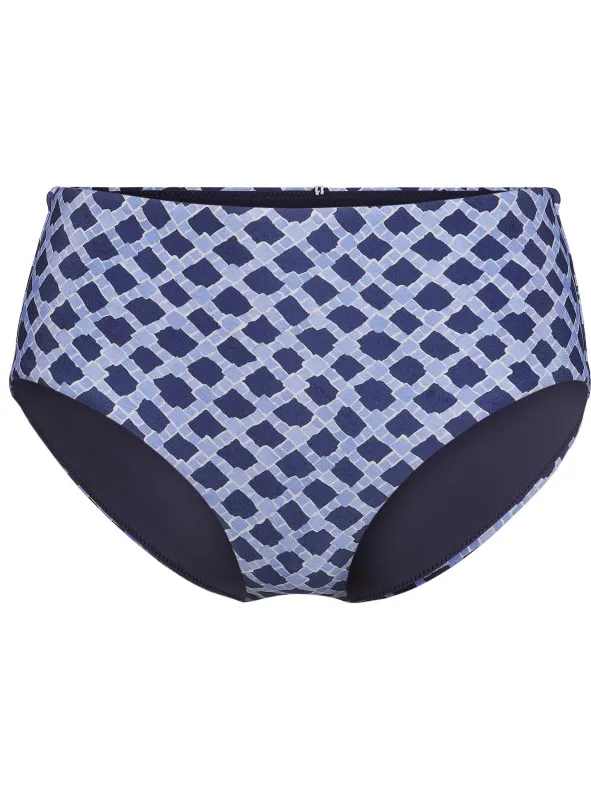 Seafolly Marseille High Waisted Pant - Bikinibroekje, blauw/purper