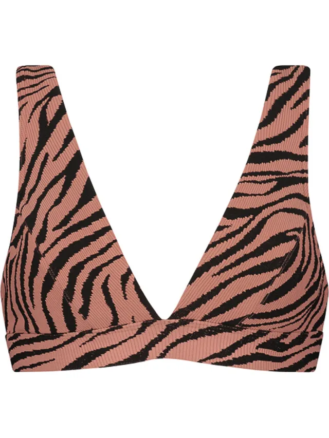 Beachlife Rose Zebra easy fit bikinitop - dames