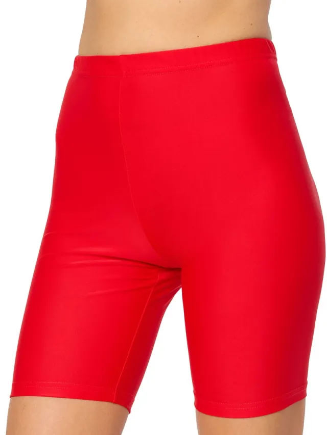 Bellivalini Dames Zwembroek - Bikinibroekje - Elastische tailleband - Polyamide & Elastaan – Rode jas – XXL - BLV-BLV50-285-SWLE