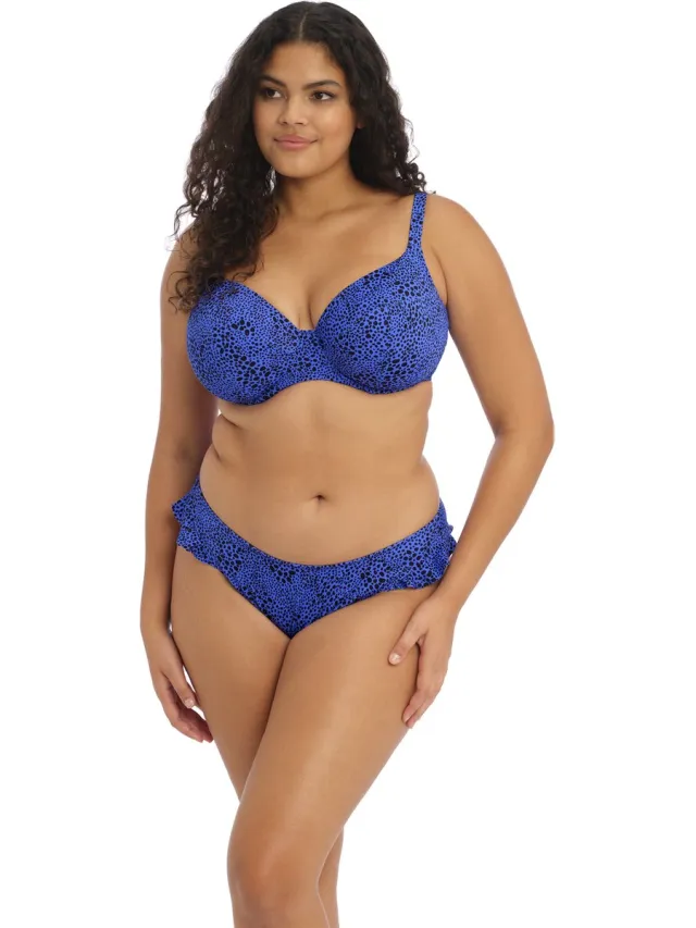 Elomi PEBBLE COVE HIGH LEG BIKINI BRIEF Dames Bikinibroekje - Blue blauw