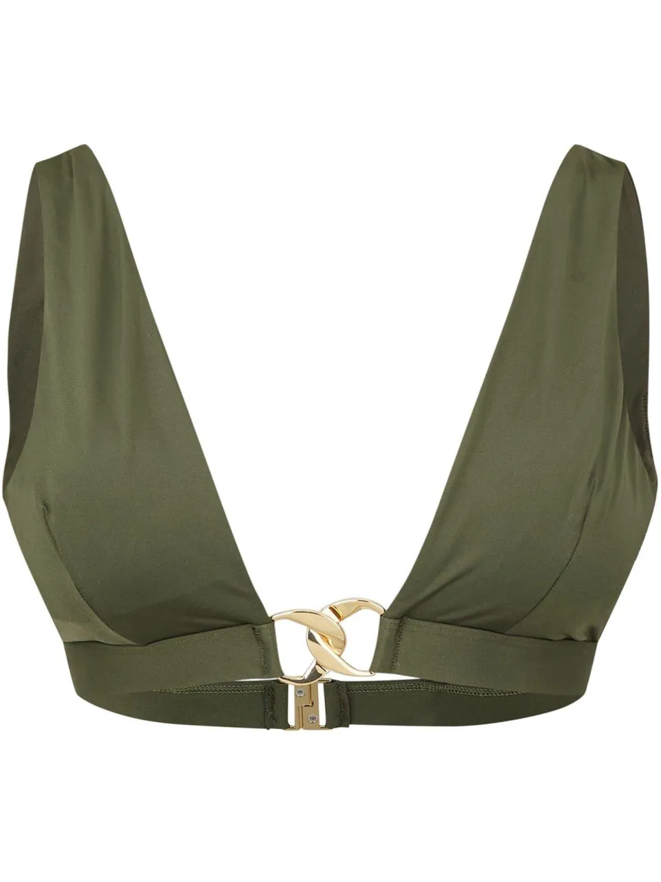 Biba Dames/Dames Plunge Bikinitop (Kaki Groen), foto 2