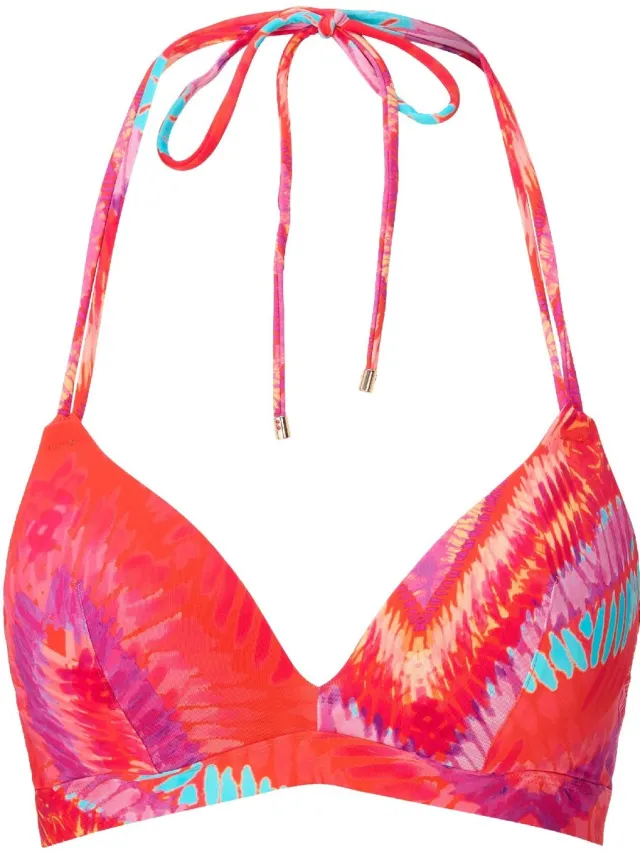 LingaDore Voorgevormde Triangel Bikini top Sea coral
