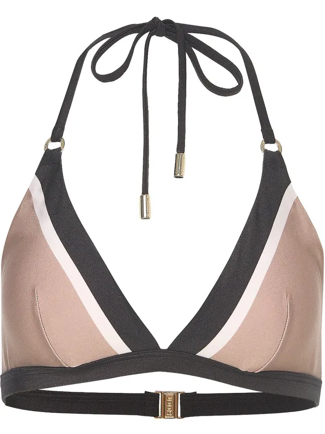 Joop! Triangel-Bikini-Top Colourblock veelkleurig