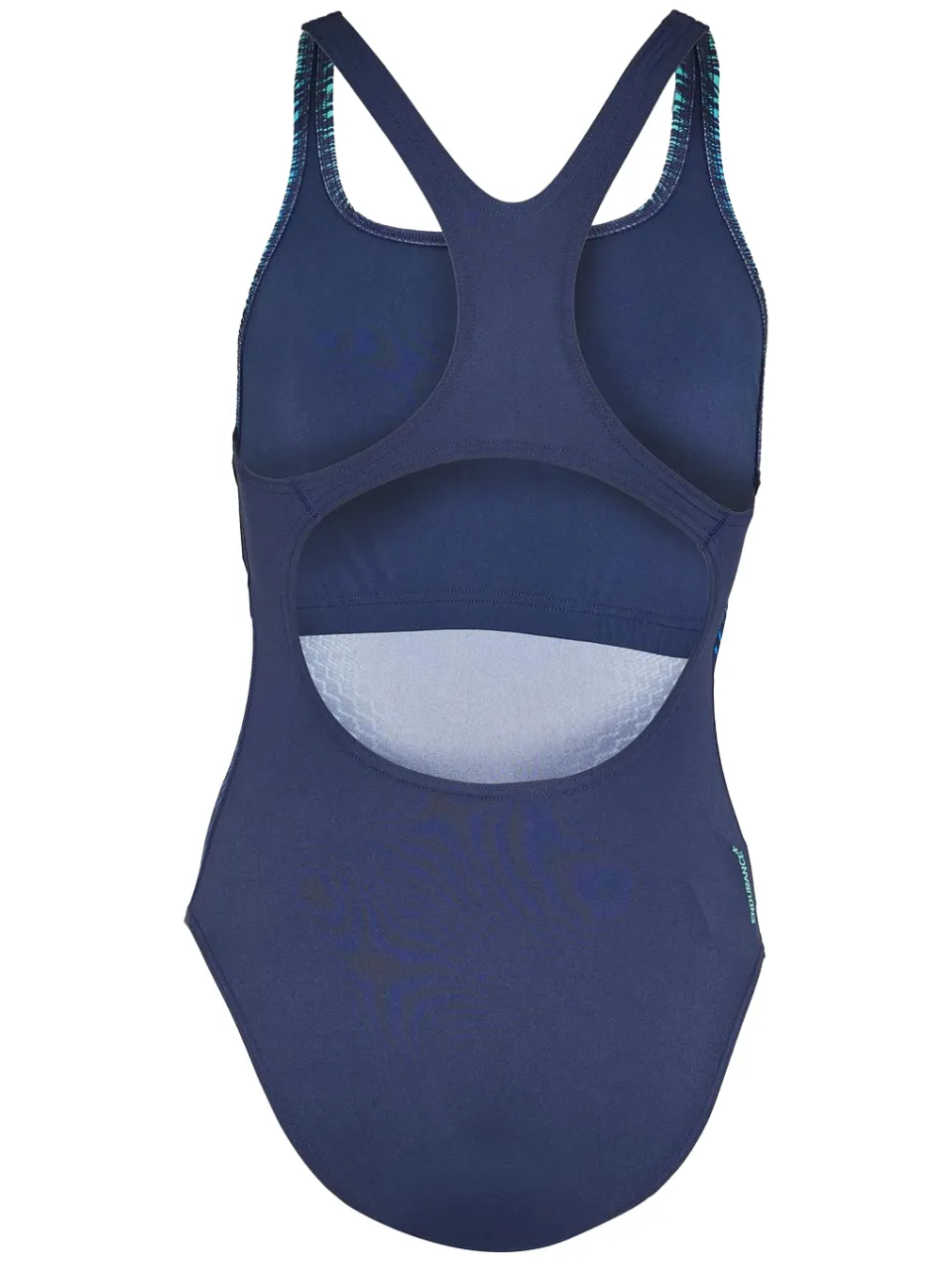 Speedo Dames/Dames Medalist Geometrisch Patroon Eendelig Zwempak (Lagune Blauw), foto 2