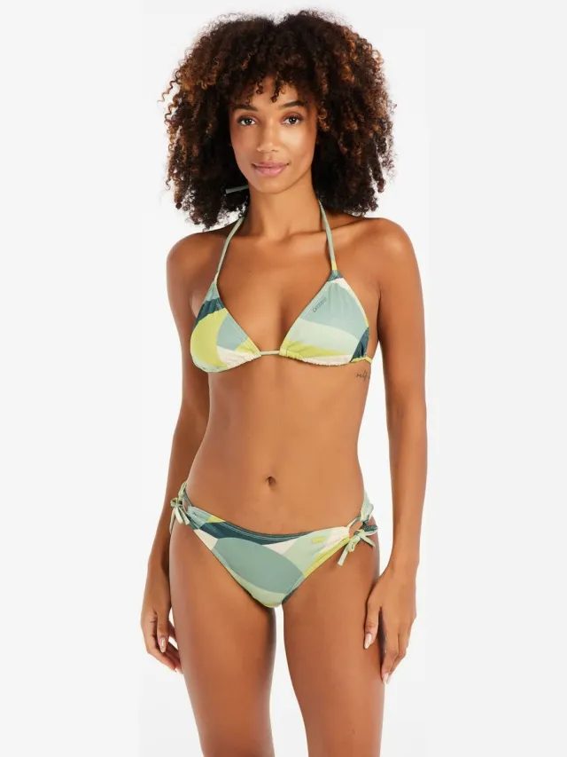 Protest Prtflava – Triangle bikini set Dames – Koordsluiting – Uitneembare vulling Veggie Green