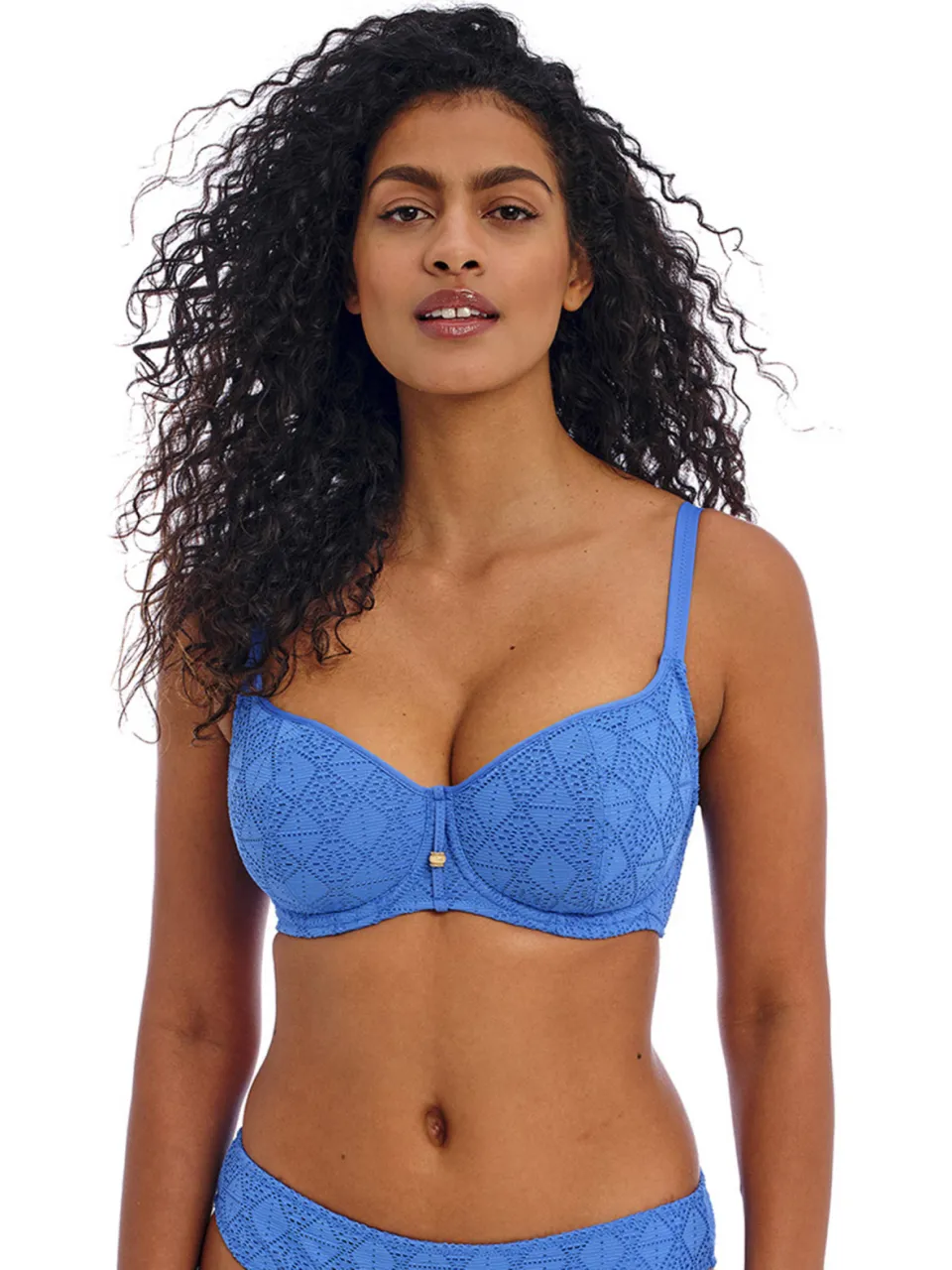 Freya Nomad Nights crochet beugel bikinitop blauw