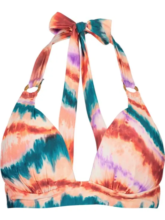Cyell Indian Ink bikinitop met voorgevormde cups - dames Multicolor