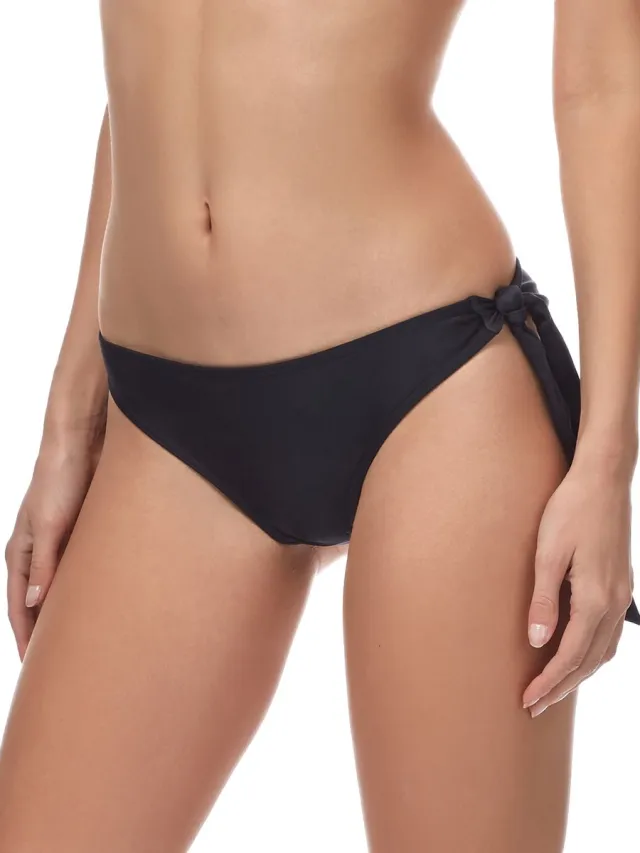 Merry Style Dames Zwembroek - Bikinibroekje - Elastische tailleband - Polyamide & Elastaan – Zwart (9240) – 36 - MS-VR-Brief-3