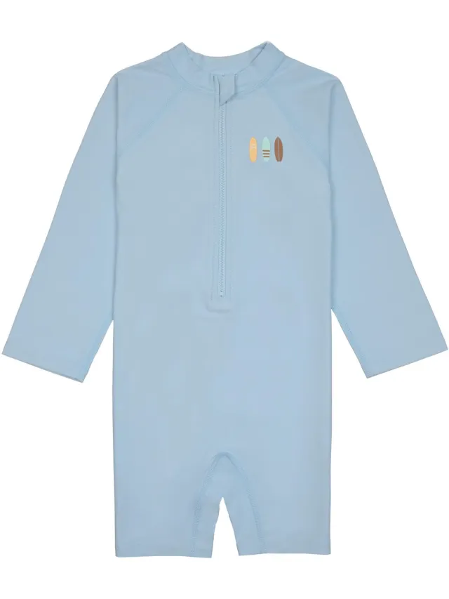 Lässig Splash & Fun Zwempak met lange mouw met UV bescherming - Sky blue - 25-36 maanden