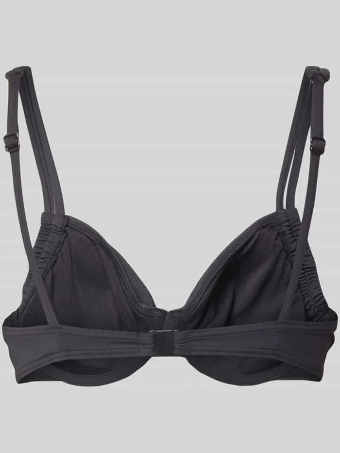 Lascana Bikinitop met plooien zwart, foto 2