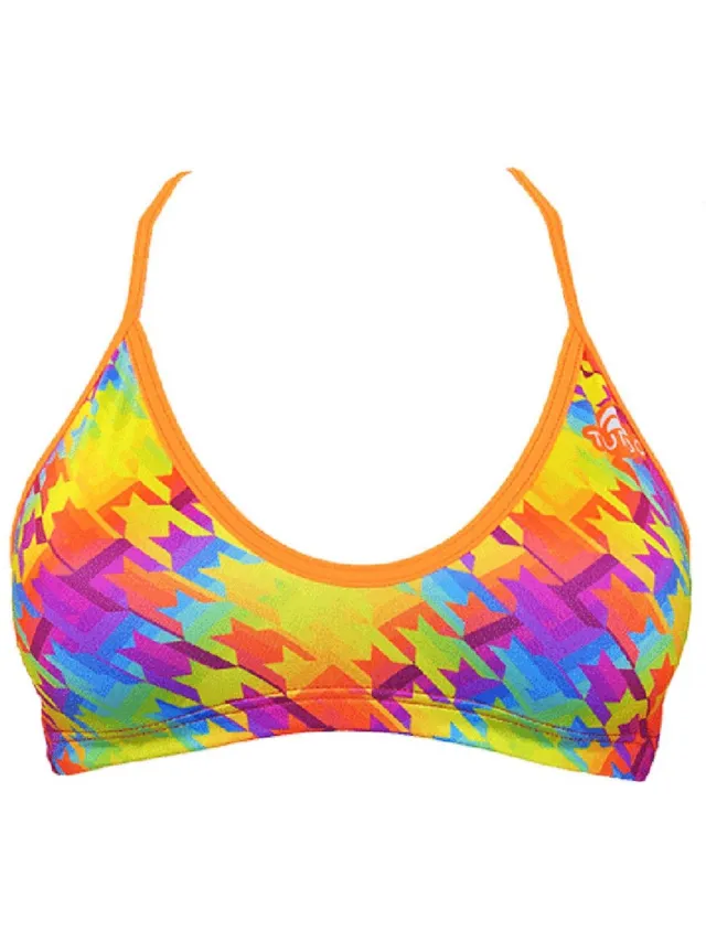 Turbo Mare Chevi Rainbow Bikinitop Veelkleurig M Vrouw Orange