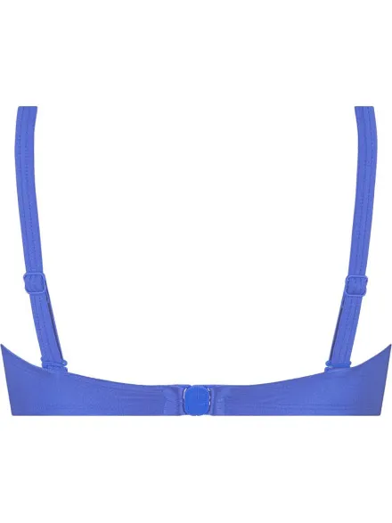 Ten Cate Twisted Padded Wired bikinitop blauw, foto 2
