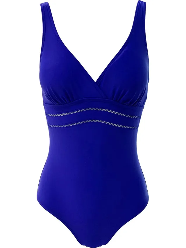 Nickey Nobel Maat 38 Bathingsuit with fancy detail Blauw