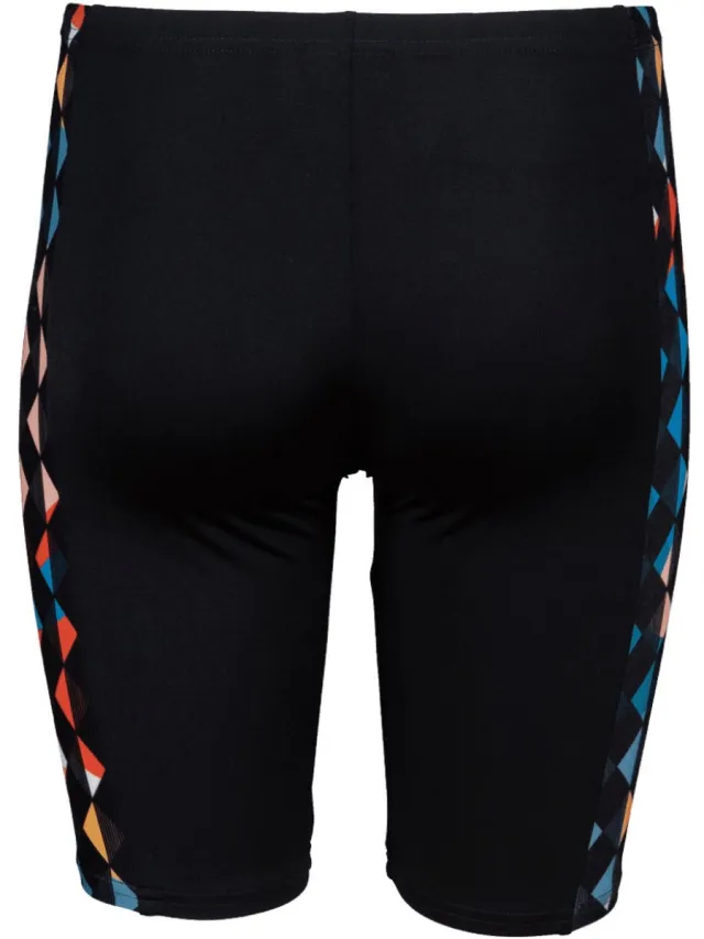 Arena B Carnival Swim Jammer Black-Multi Zwart