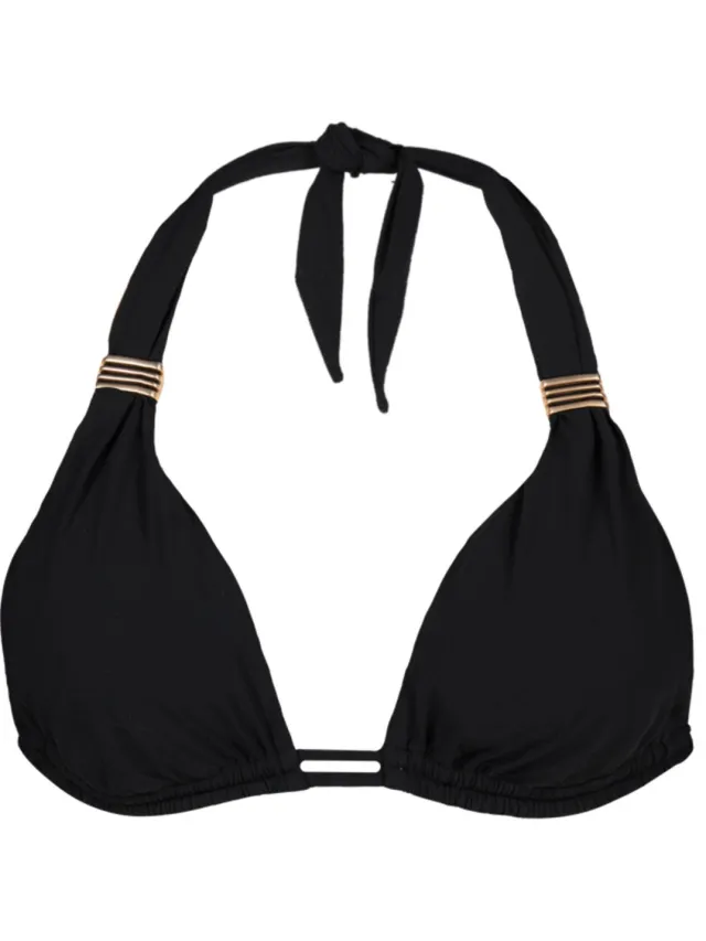Barts Solid Halter Triangle Zwart