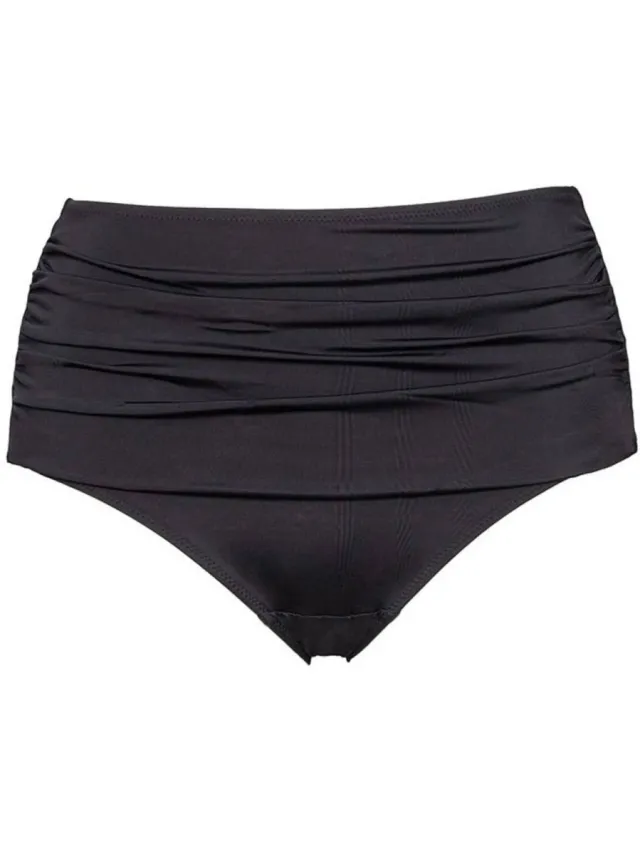Plaisir high waist bikinibroekje zwart, foto 2