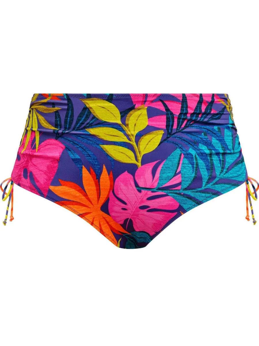 Elomi high waist bikinibroekje Porto Rafti blauw/roze/groen, foto 2