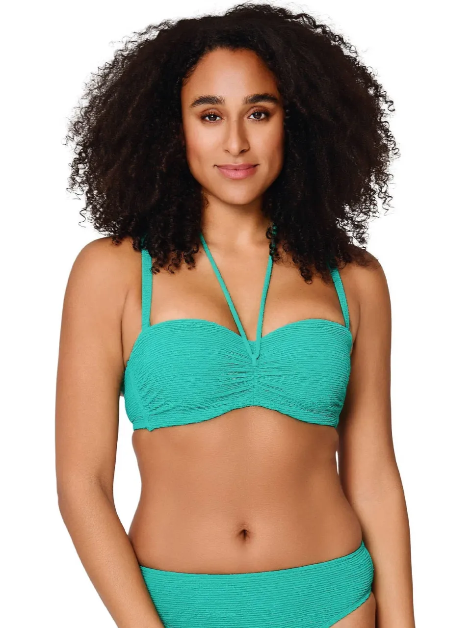 Lingadore balconette bikinitop groen
