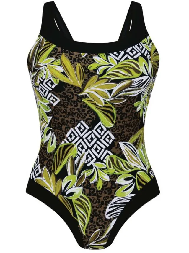 Anita Care Green Oasis Prothese Badpak 6311 M7 847 Dark Olive - maat EU 50B / FR Groen
