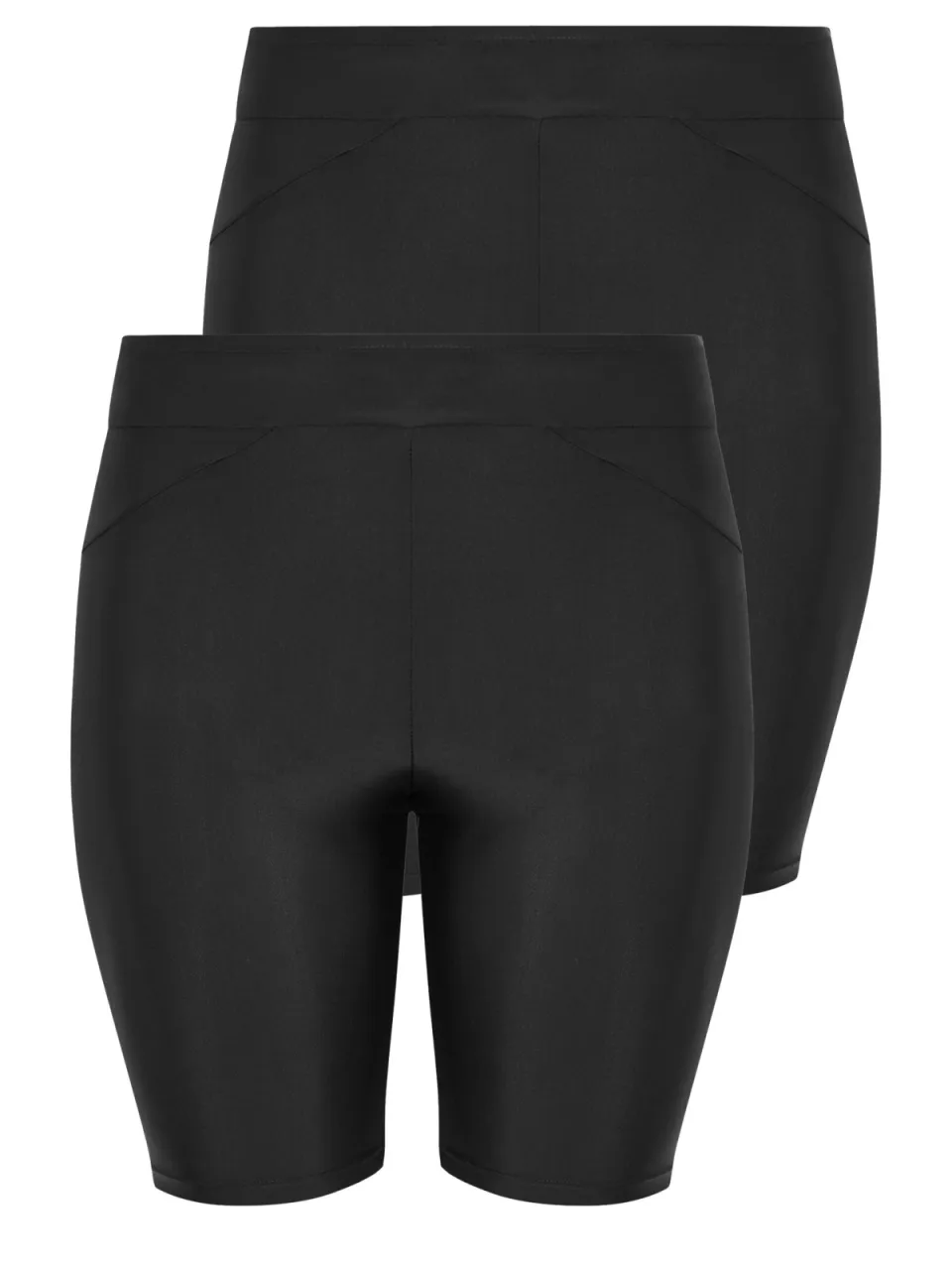 Yours Yourset 2Pack Zwarte Zwemshorts Met Hoge Taillesize 40, foto 2