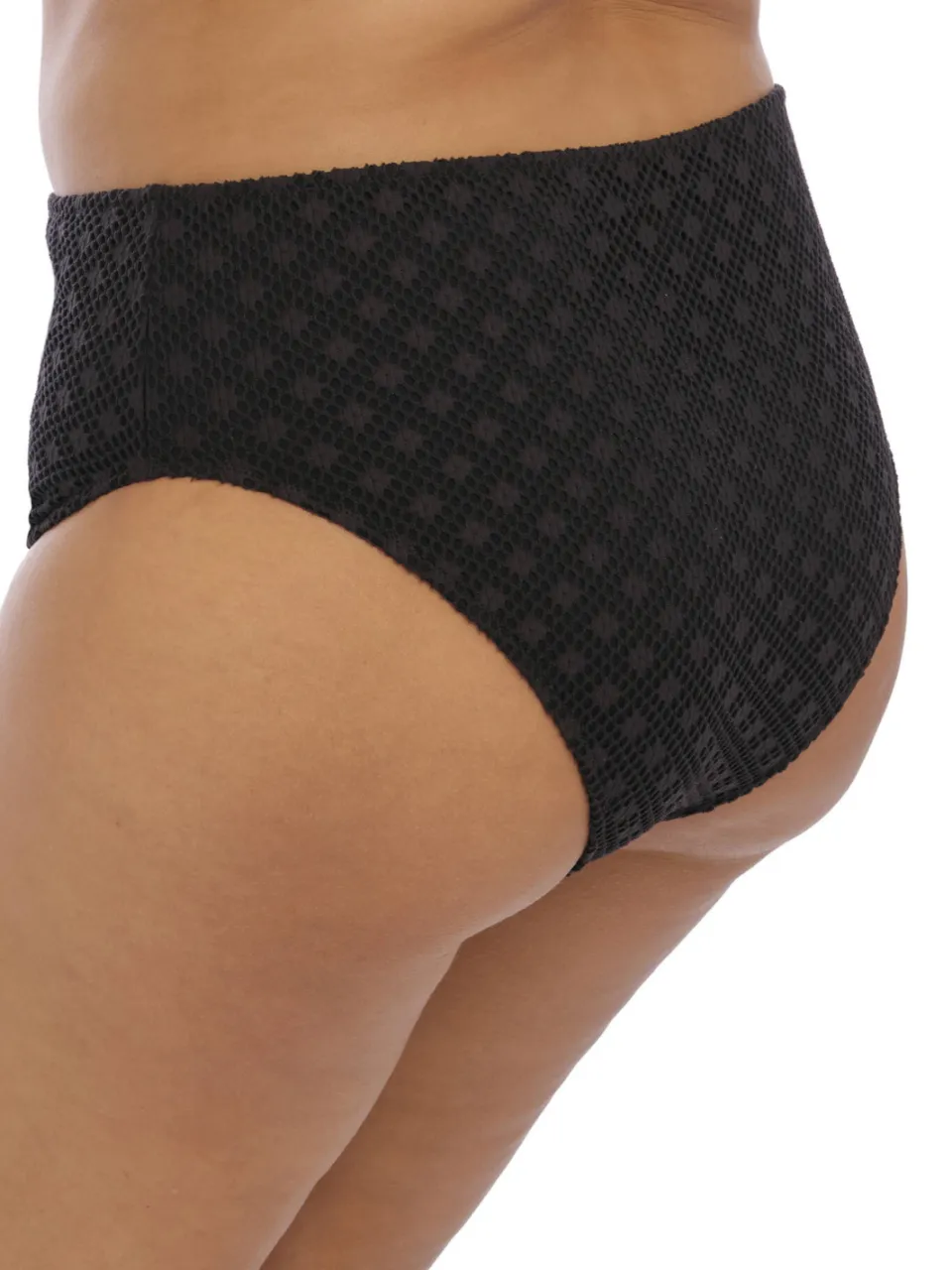 Elomi high waist crochet bikinibroekje Bazaruto zwart, foto 3