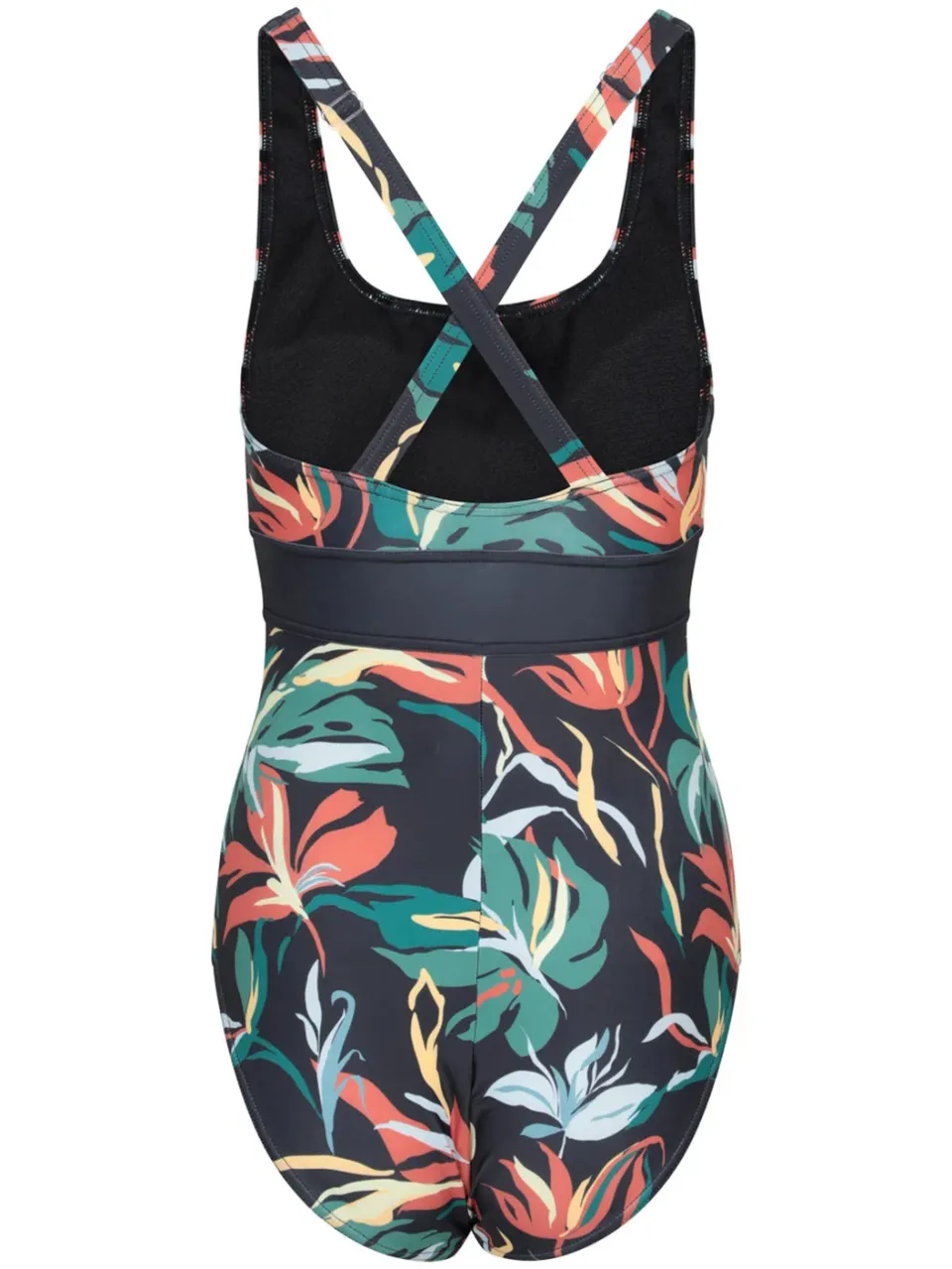 Mountain Warehouse Dames Yamba Bloemen Epieces Badpak (Teal) petrol, foto 2