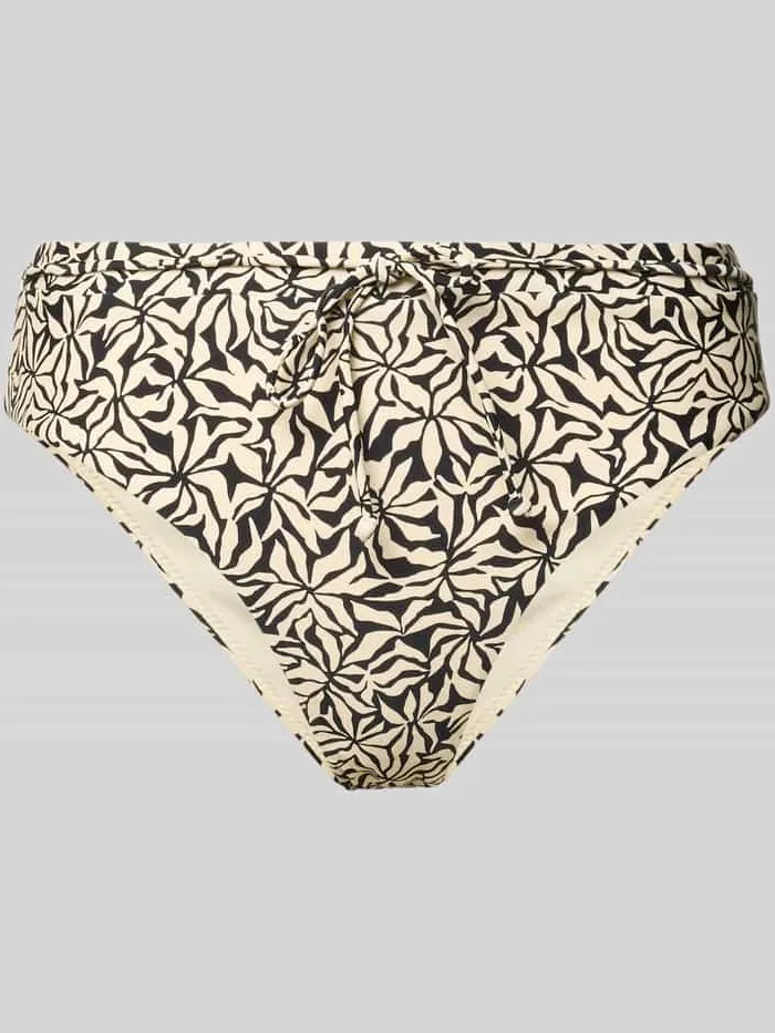 Barts high waist bikinibroekje Mahry zwart/ecru, foto 2