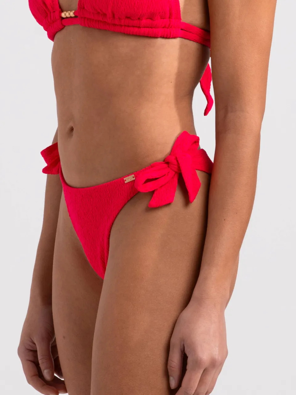 Sam Friday brazilian strik bikinibroekje Ipanema koraalrood, foto 4