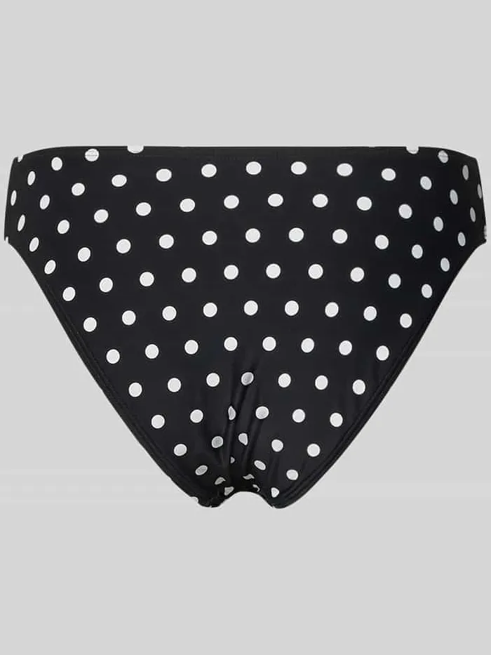 Michael Kors High Leg bikinibroek model 'CLASSIC DOT' zwart, foto 2