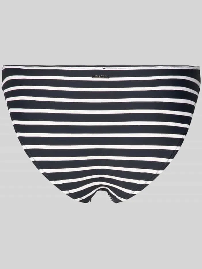 Marc O'Polo Bikinibroekje met labelapplicatie model 'ESSENTIALS BRIEF' donkerblauw, foto 2