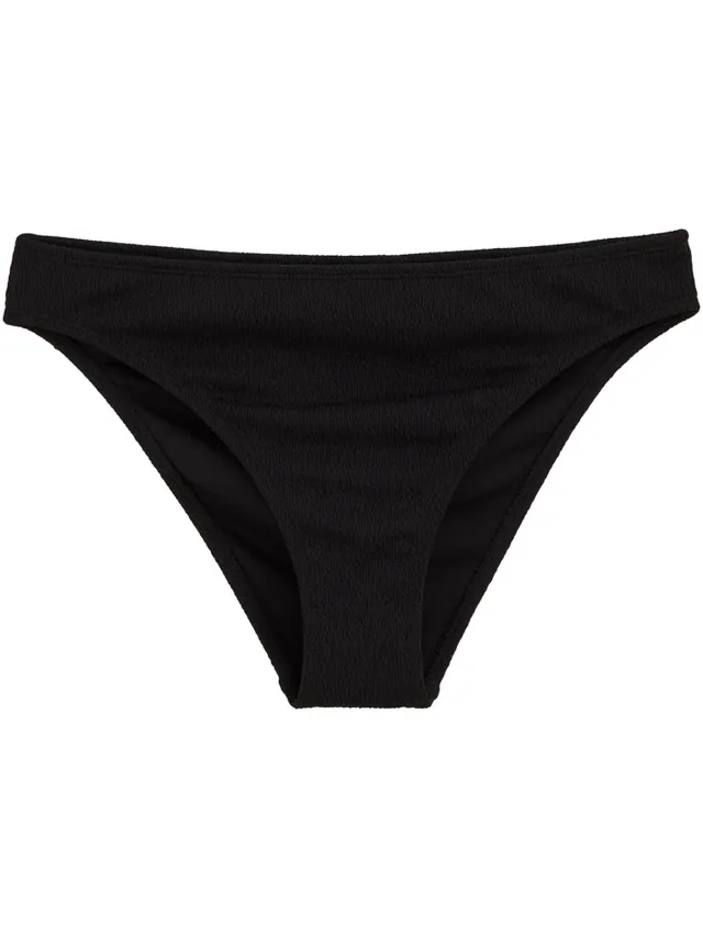 WE Fashion Dames bikinibroekje met structuur Black