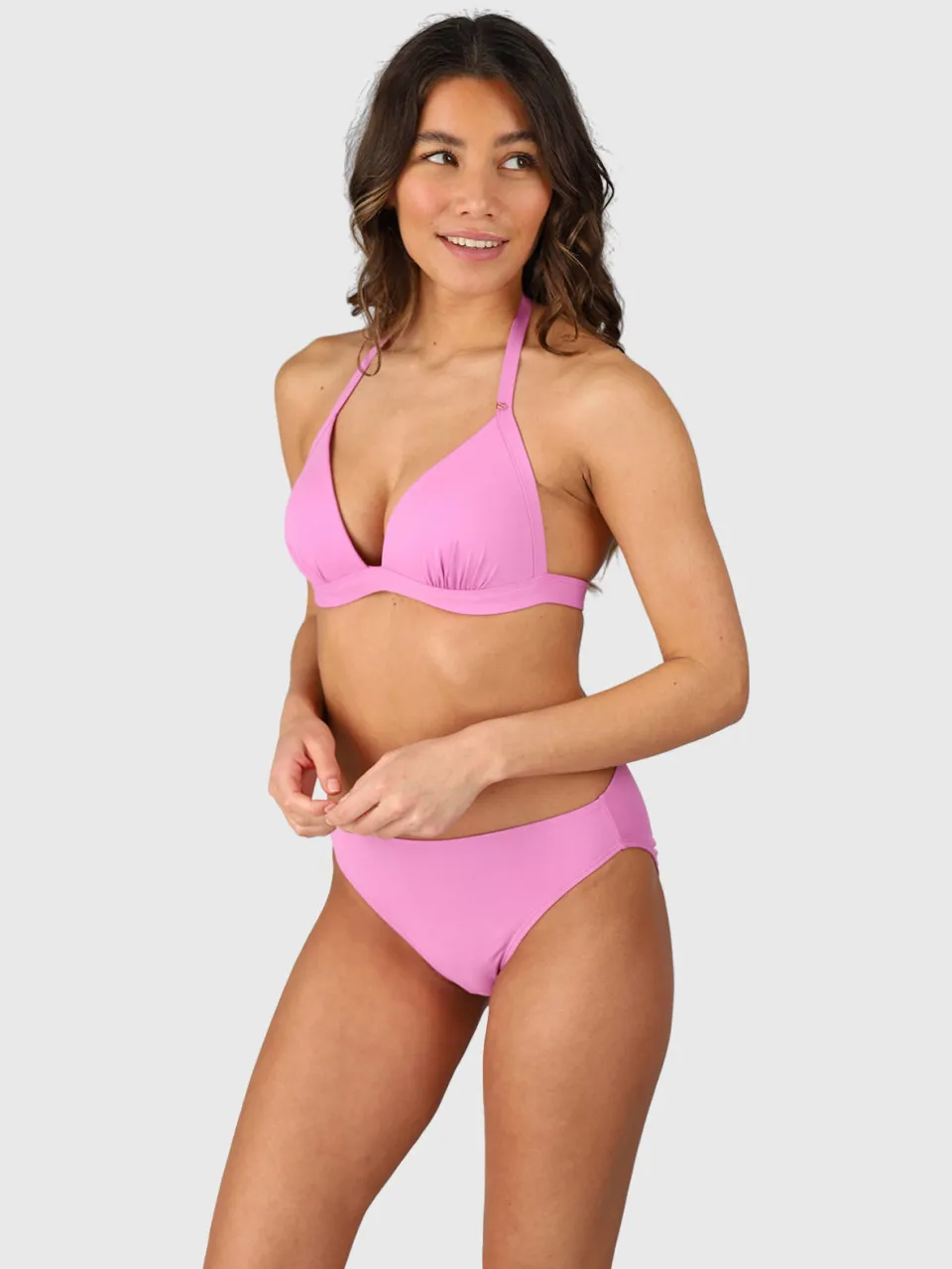 Brunotti voorgevormde triangel bikinitop Lisselot roze, foto 4