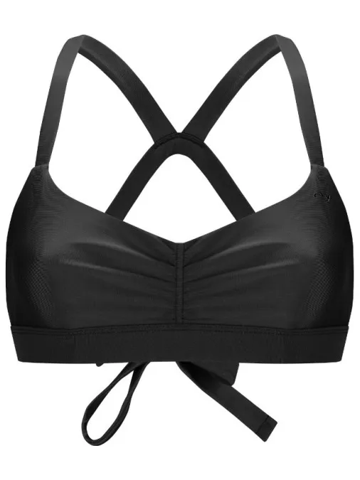 Oy Women's Surf Bikini Oberteil Hoki - Bikinitop, zwart