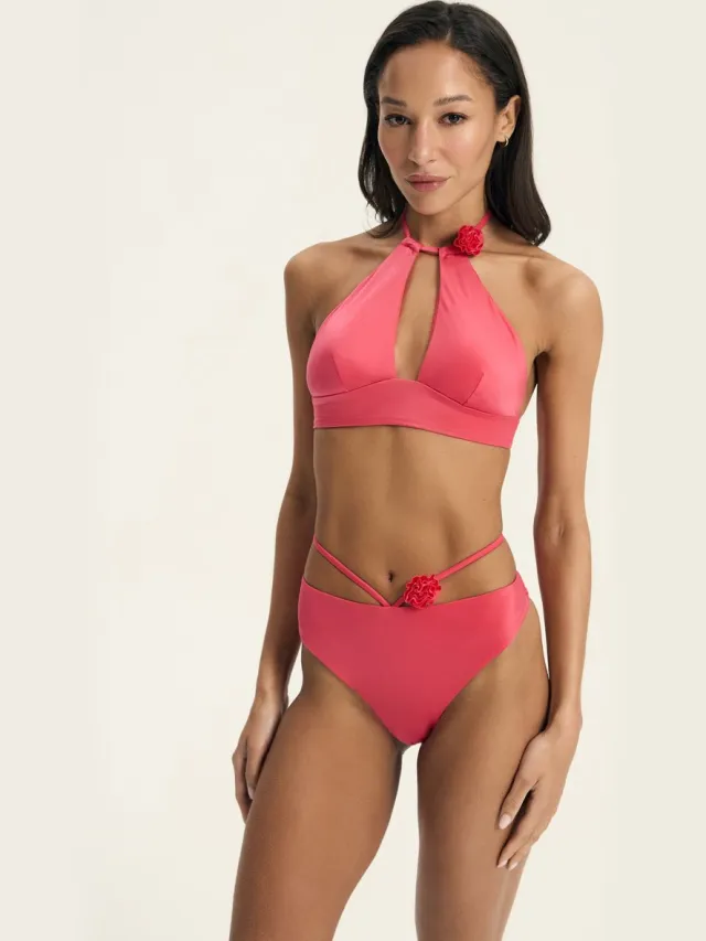 ESOTIQ Godlike - Zachte Bikinitop - Intensief Roze