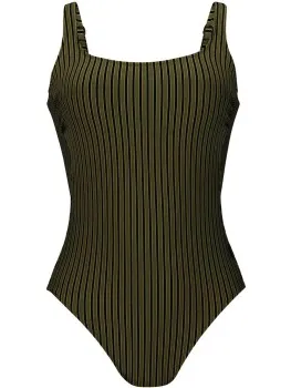 Rosa Faia Holiday Stripes badpak groen
