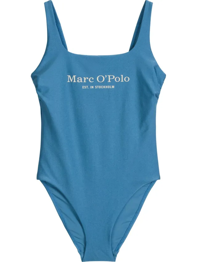Marc O'Polo Vrouwen Badpak Shiny blauw, foto 2