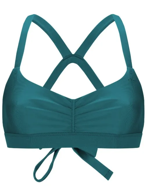 Oy Women's Surf Bikini Oberteil Hoki - Bikinitop, blauw/turkoois