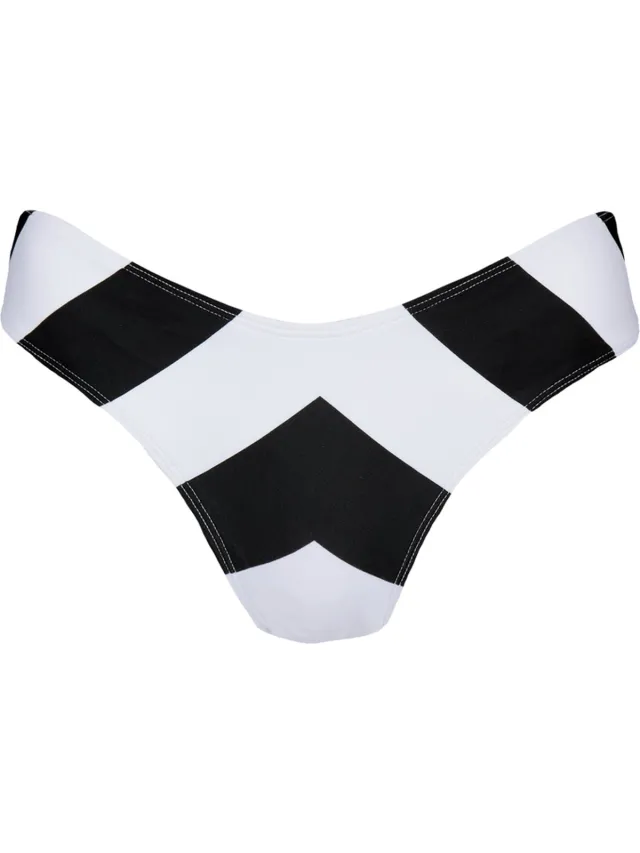 Barts Ellai High Cut Briefs Zwart Dames Bikinibroekje