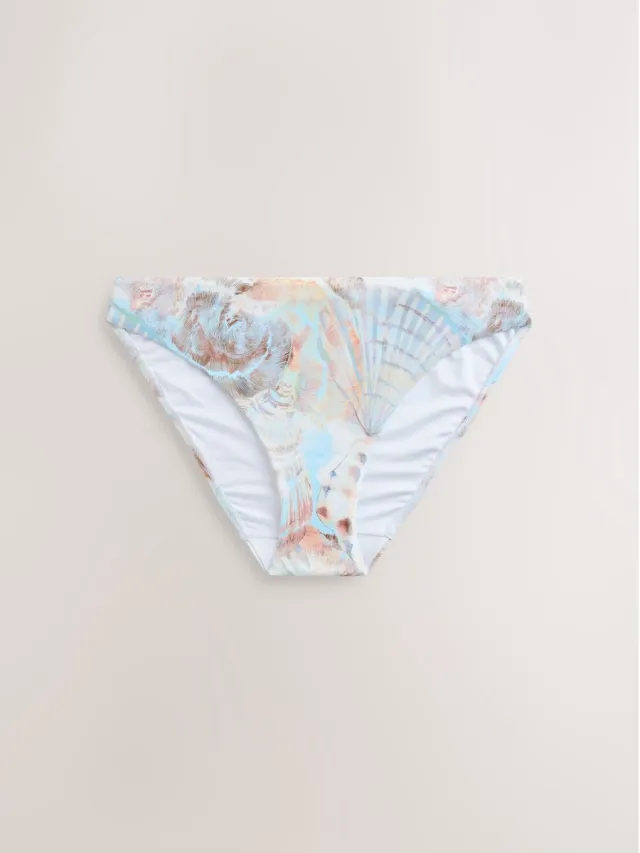 Next Dames - Bikinibroekjes - Blauw Cream/Blue Shell
