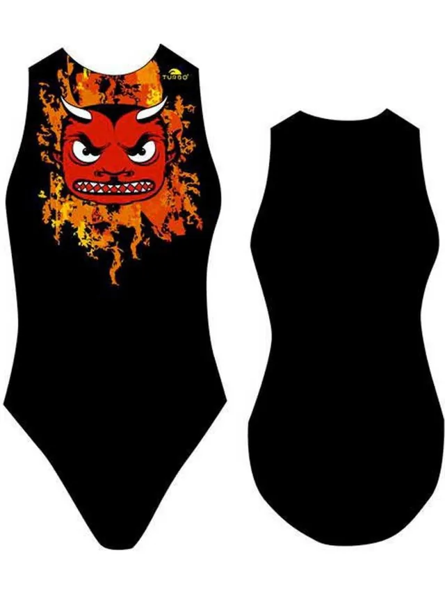 Turbo Devil Zwemkleding Zwart M Vrouw Black